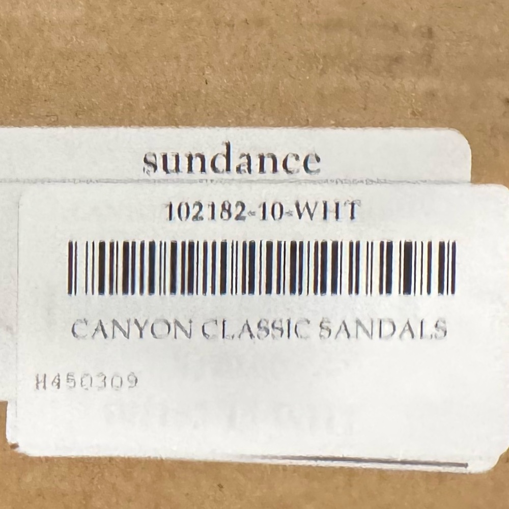 Sundance NWT Malibu Canyon White Woven Sandals - Huraches - 10 - Picture 8 of 14